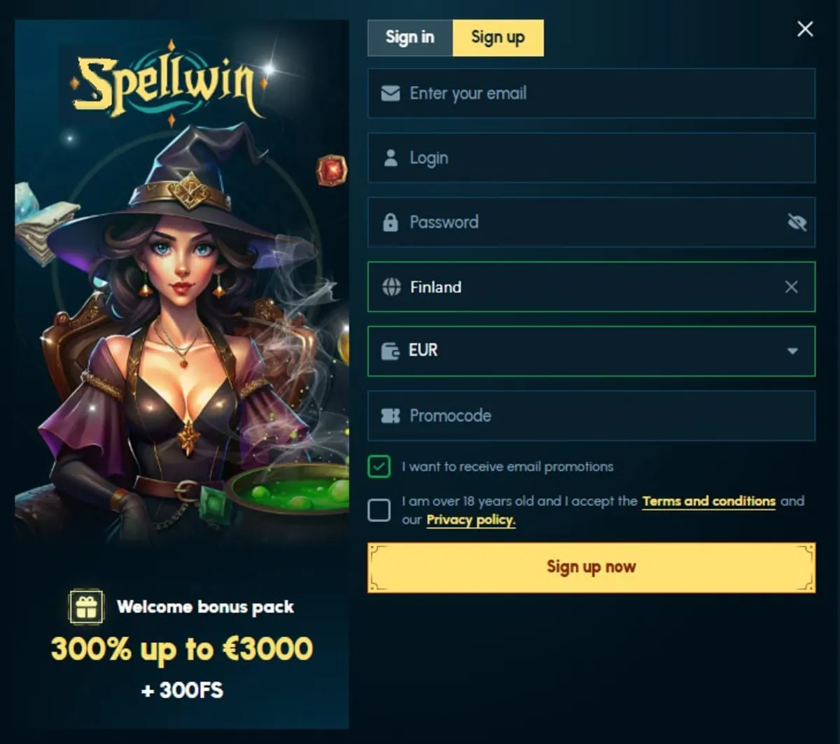 Spellwins online casino, register, login, review responsible gaming tools